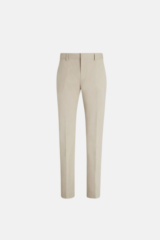 Comfortable Trousers Beige - Regular Fit - Puento Fortade - Essential Beige