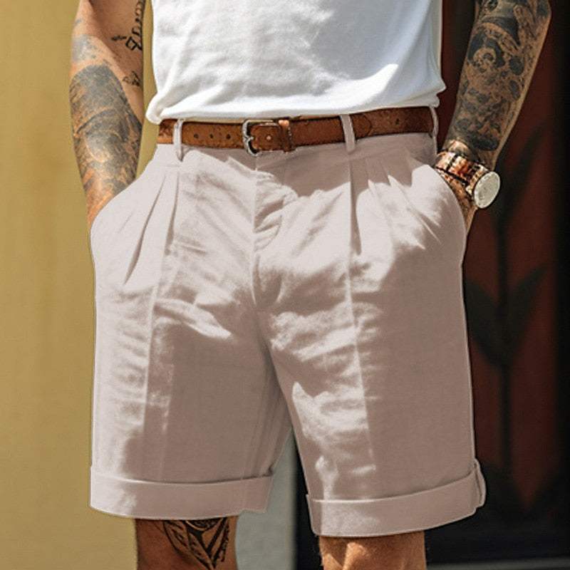 Men's Shorts - Elegant Style - Light and Breathable Material - Perfect for Summer